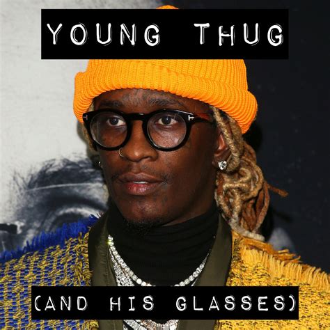 young thug without glasses